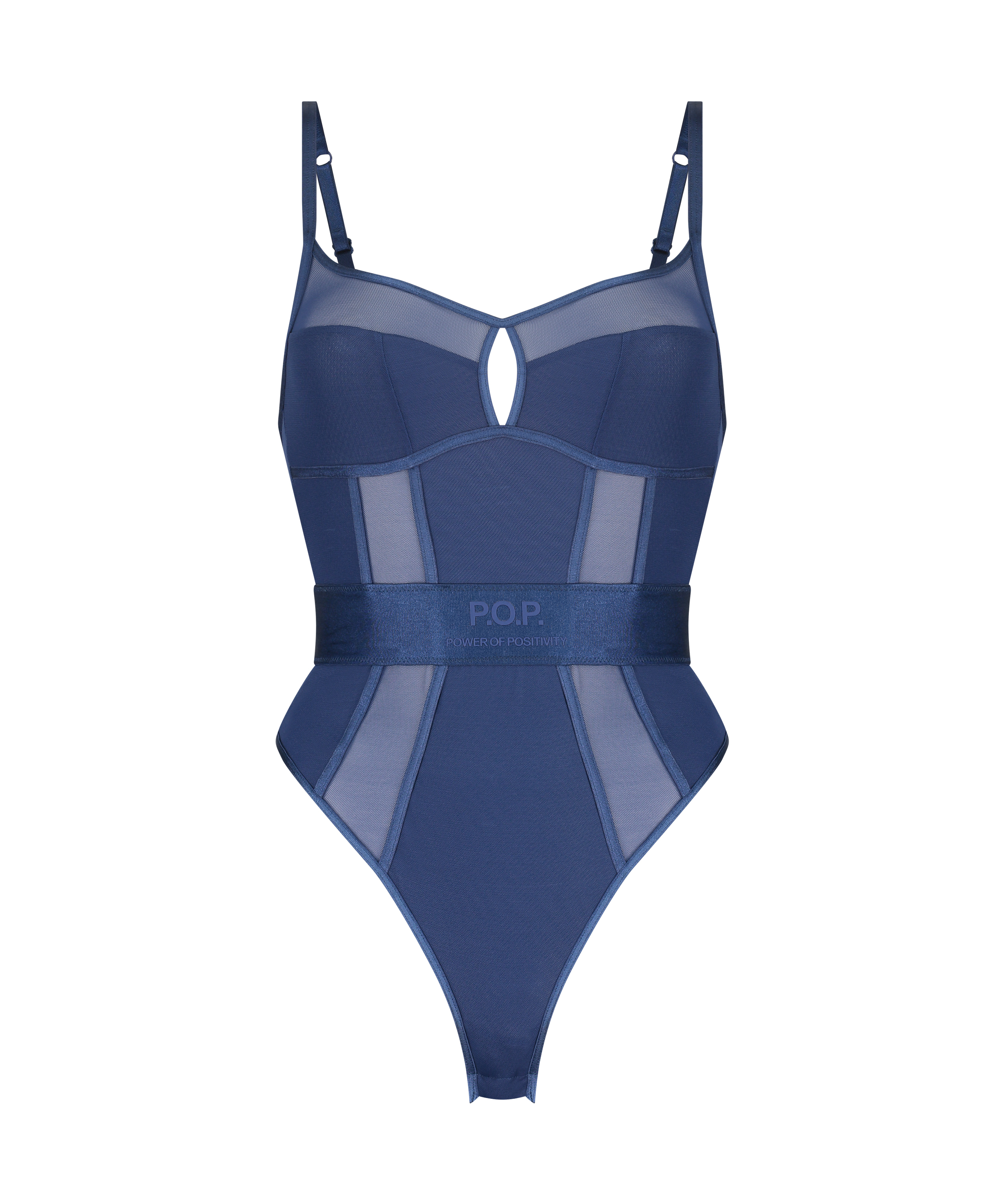 Body Mesh Flexing, Blauw, main