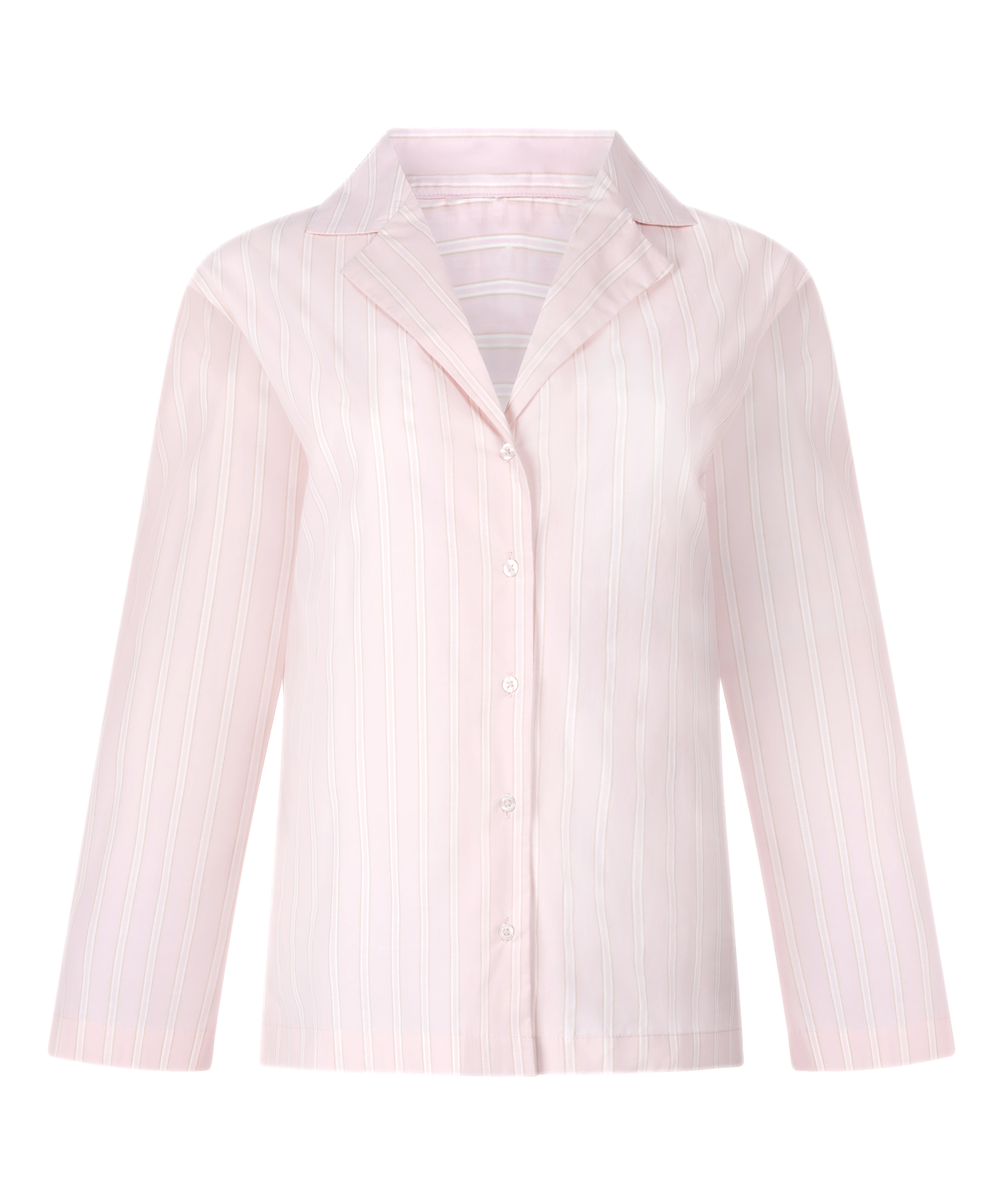 Top de pyjama Coton Poplin, Rose, main