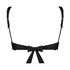 Triangel bikinitop Scallop, Zwart