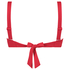 Bandeau bikinitop Scallop, Roze