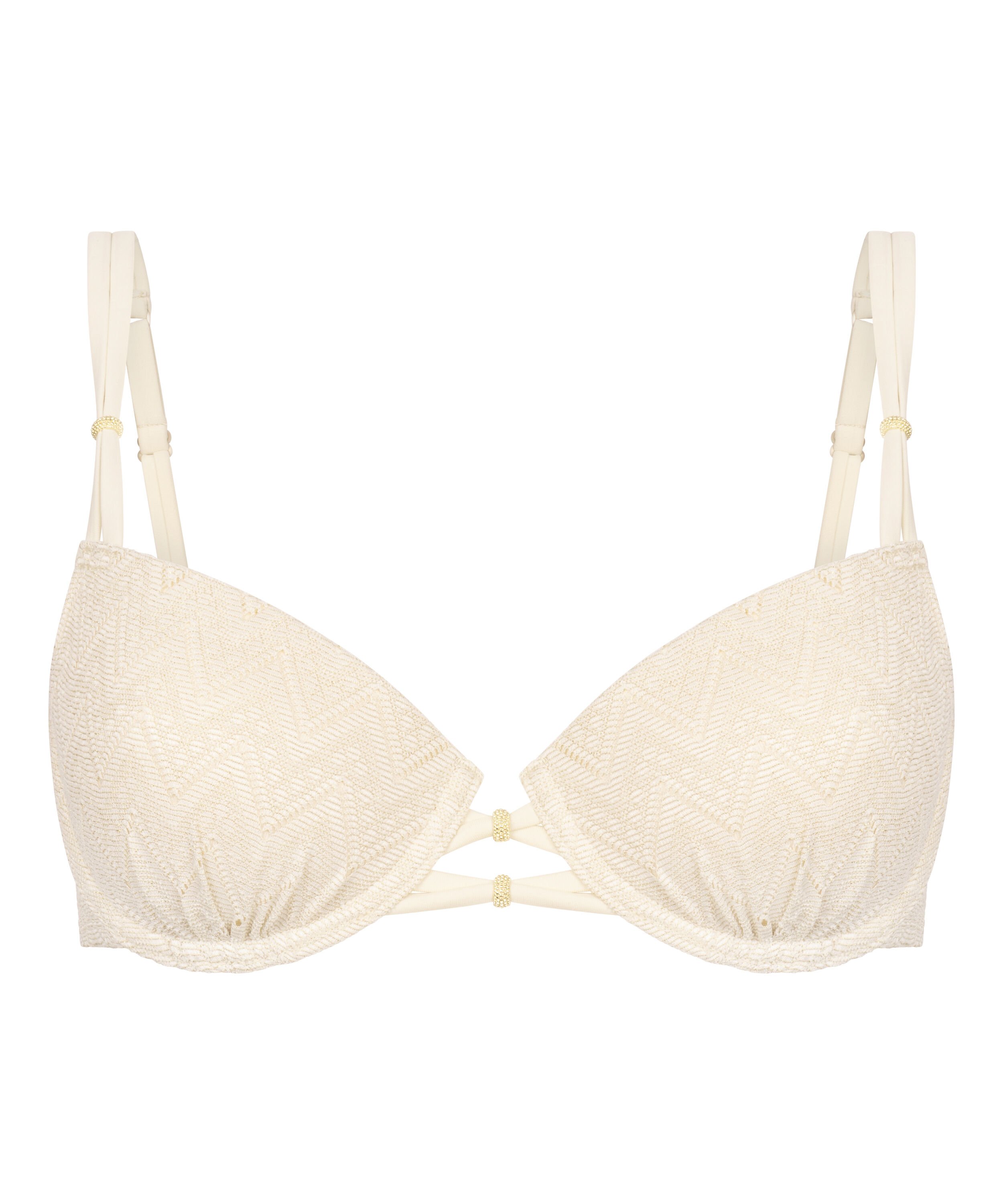 Bikinitop Crochet, Wit