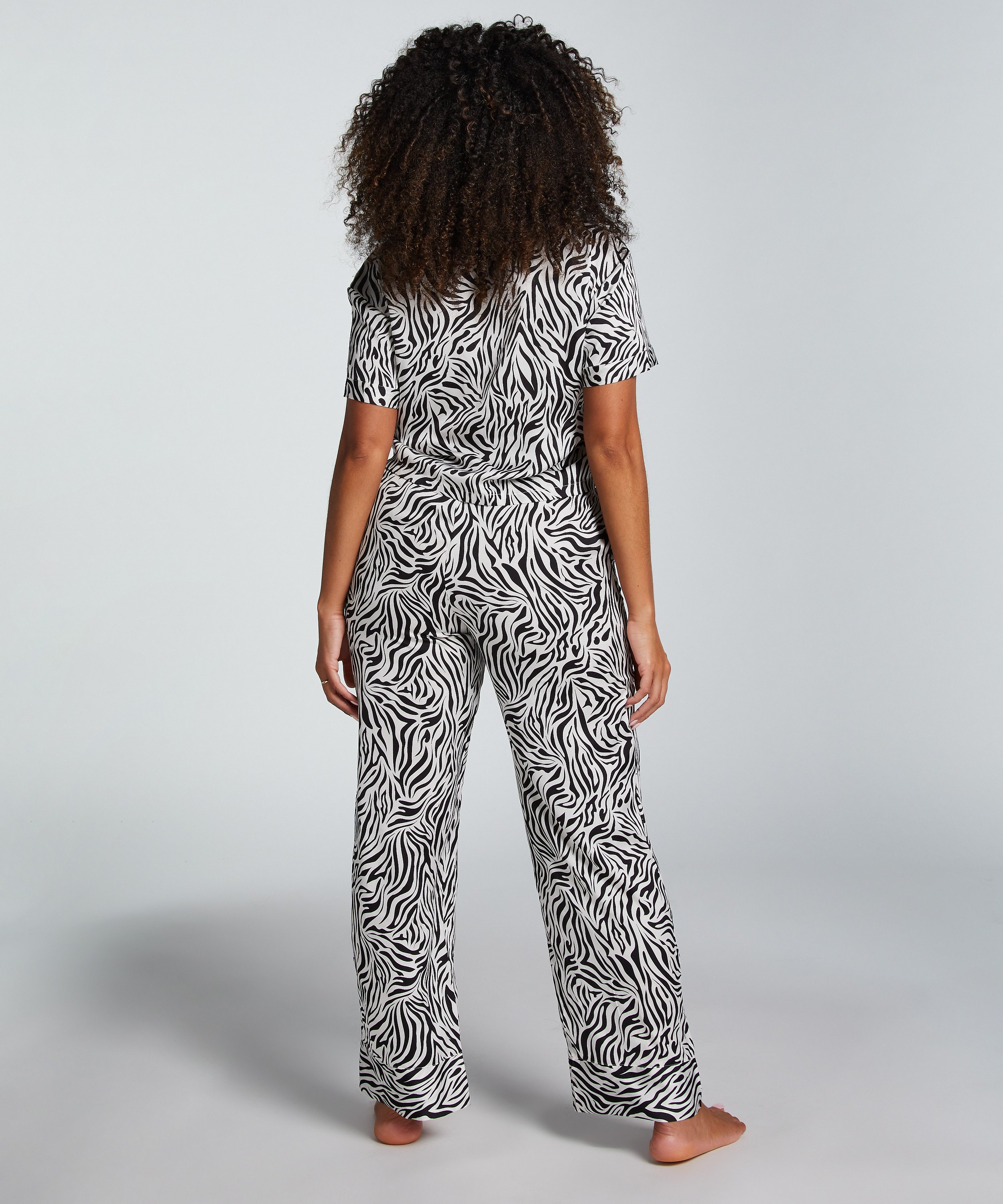 Broek Satijn, Wit, main