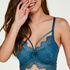 Soutien-gorge &agrave; armatures pr&eacute;form&eacute; longline Marilee, Bleu