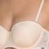 Voorgevormde strapless beugel bh Angie, Roze