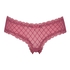 Slip brésilien V-shape mesh, Rouge