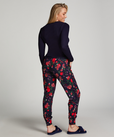 Pantalon de pyjama Jersey, Bleu