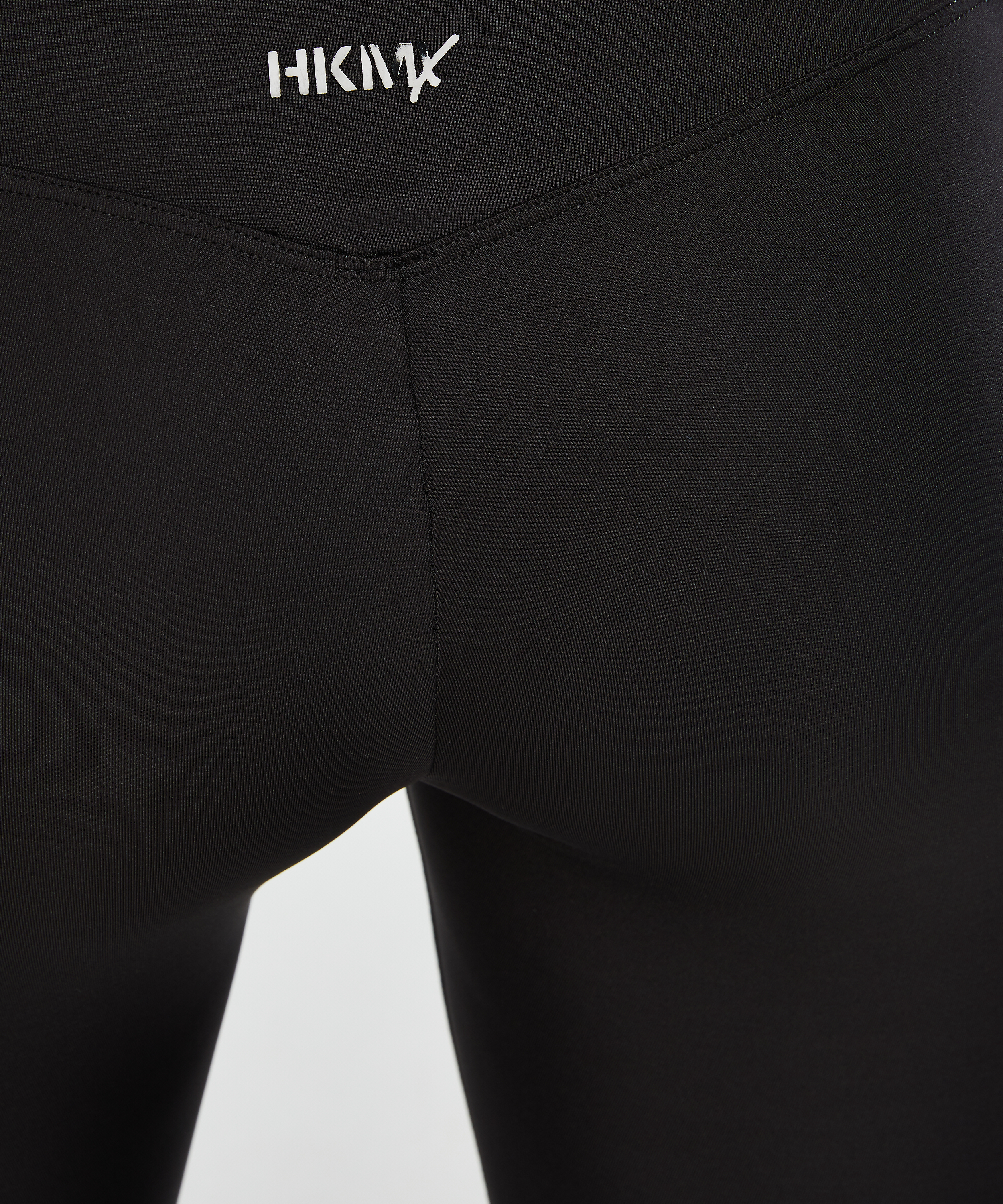 Legging de sport taille haute HKMX maillage, Noir, main