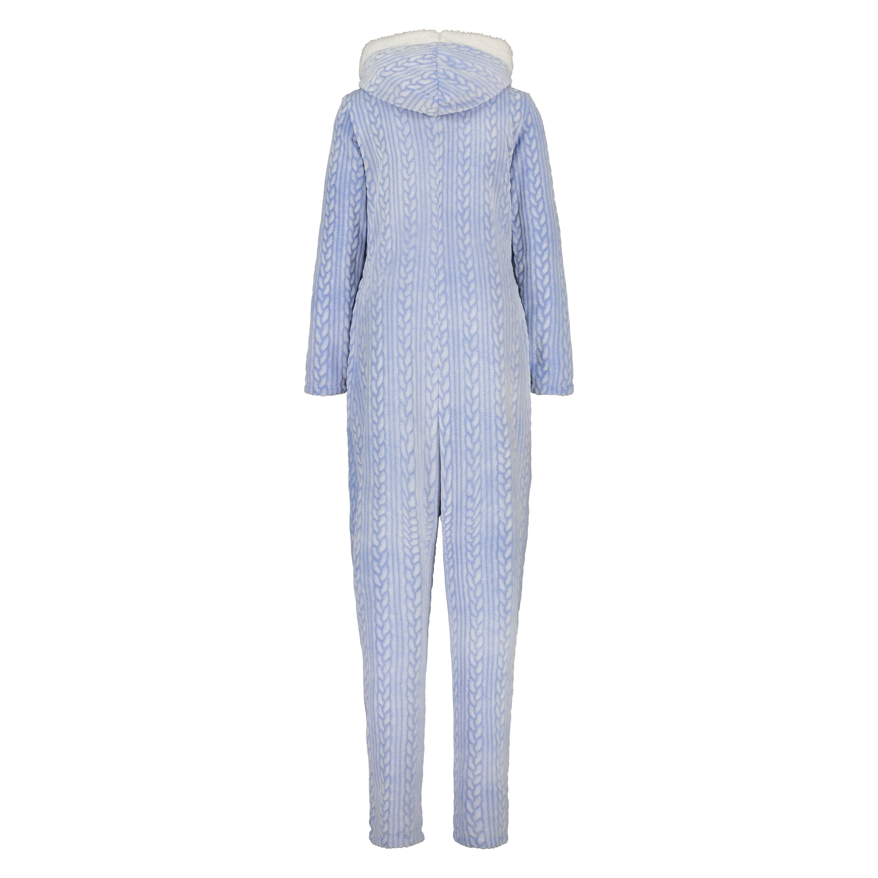 Onesie Fleece, Blauw, main