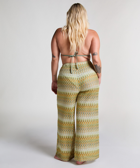 Pantalon en crochet Cali, Vert