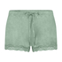 Short velours dentelle, Vert