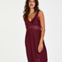 Slipdress Modal lace, Paars