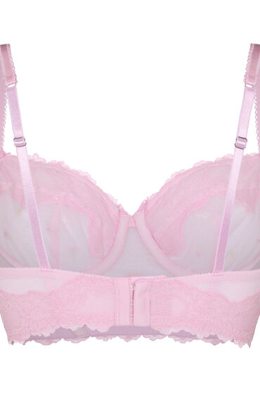 Hunkemöller Niet-Voorgevormde Beugel Longline Bh Camellia Roze, foto 2