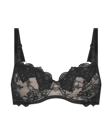 Soutien-gorge à armatures préformé Sienna, Noir