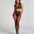 Collants résille, Noir