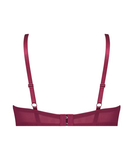 Voorgevormde beugel bh Georgia, Rood