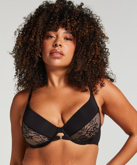 Soutien-gorge à armatures non-préformé Lea, Noir