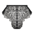 Culotte française Lace Camille, Noir