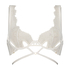 Niet-voorgevormde longline beugel bh Seraphina, Wit