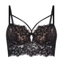 Soutien-gorge &agrave; armatures pr&eacute;form&eacute; longline Isabella, Noir