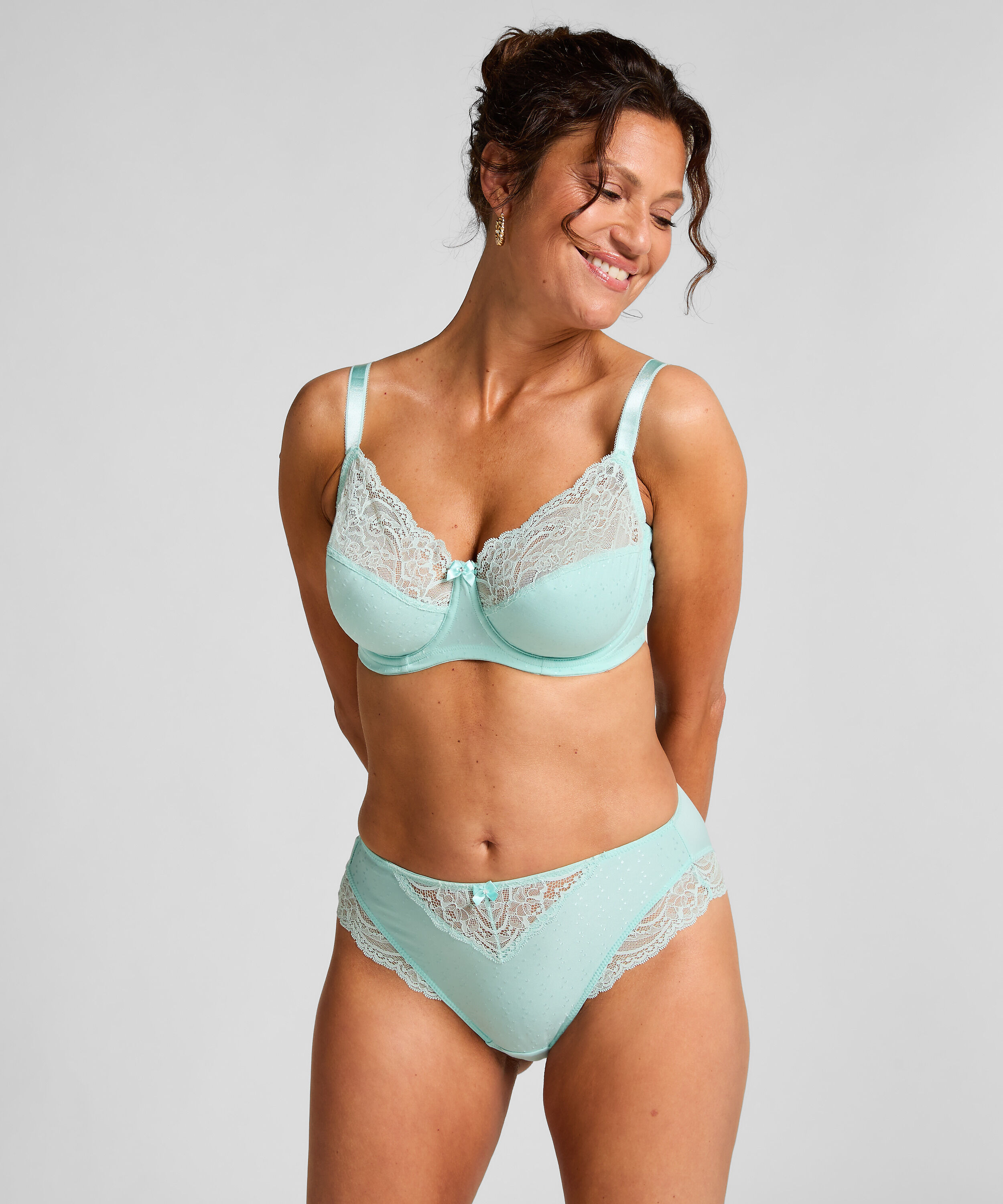 Hoge slip Sophie, Blauw