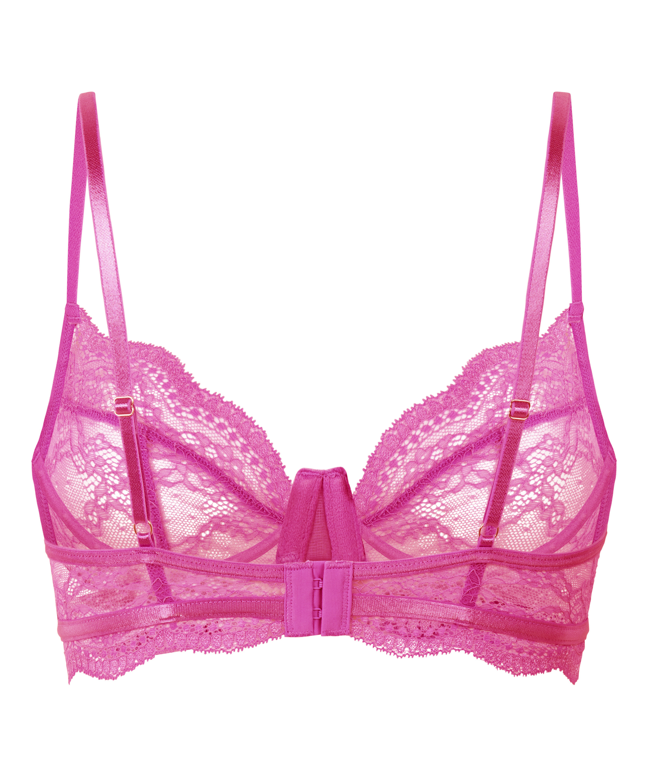 Soutien-gorge non-rembourré à armatures Isabelle, Pourpre, main