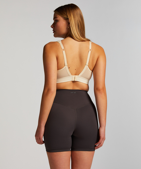 HKMX Soutien-gorge de sport The All Star Maintien niveau 2, Beige