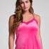 Cami top Velours Lace, Roze