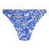 Hoog uitgesneden bikinibroekje Cancun, Blauw