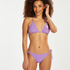 Haut de bikini Triangle Libby, Pourpre