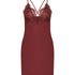 Slipdress Satijn Zara, Rood