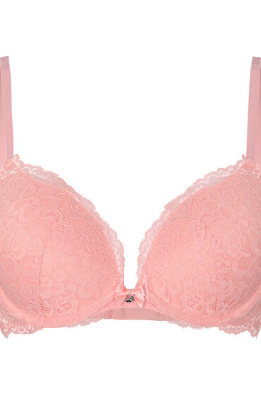 Hunkemöller Voorgevormde push-up beugel bh Marine Roze, foto 3