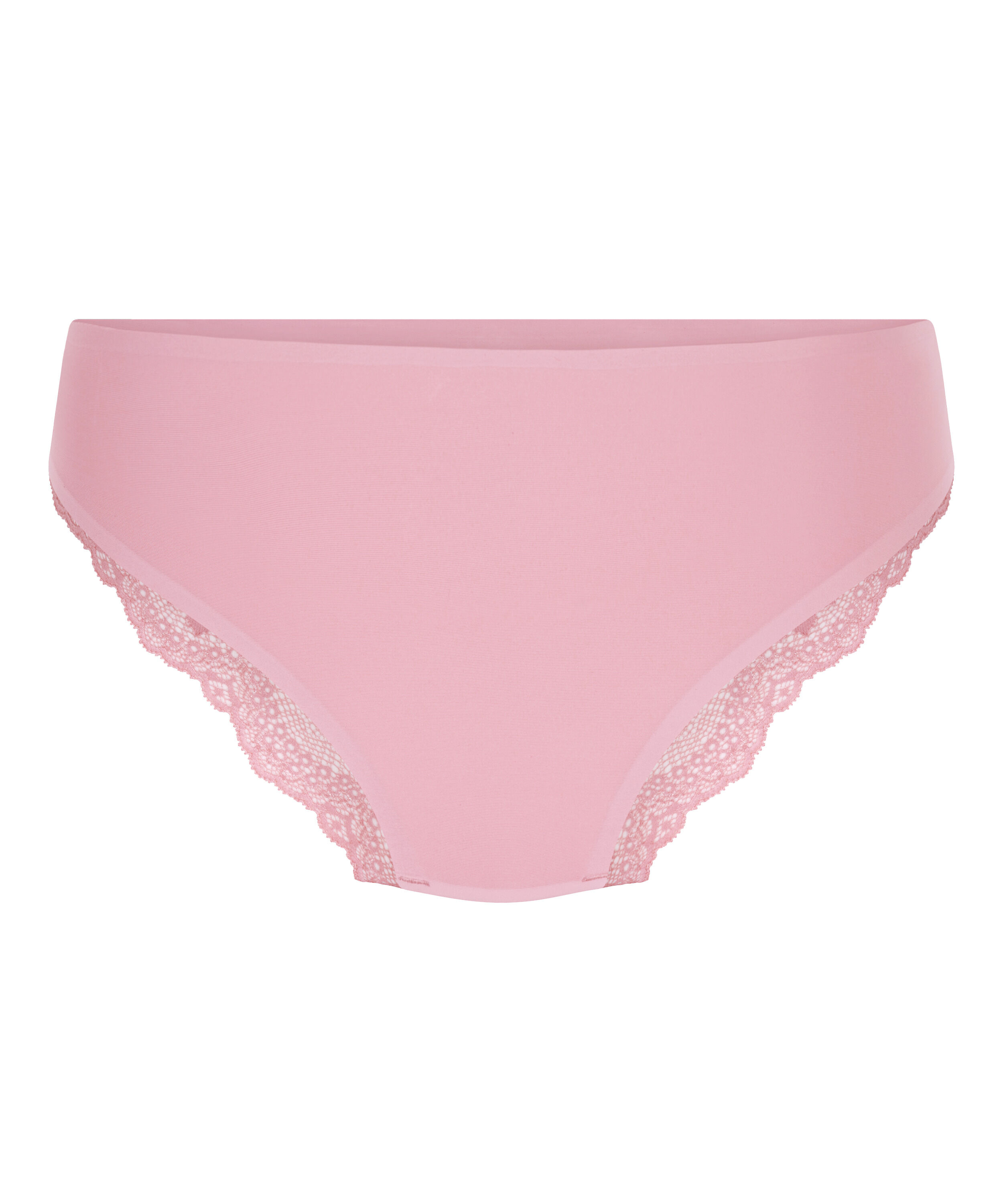 Invisible brazilian Lace Back, Roze