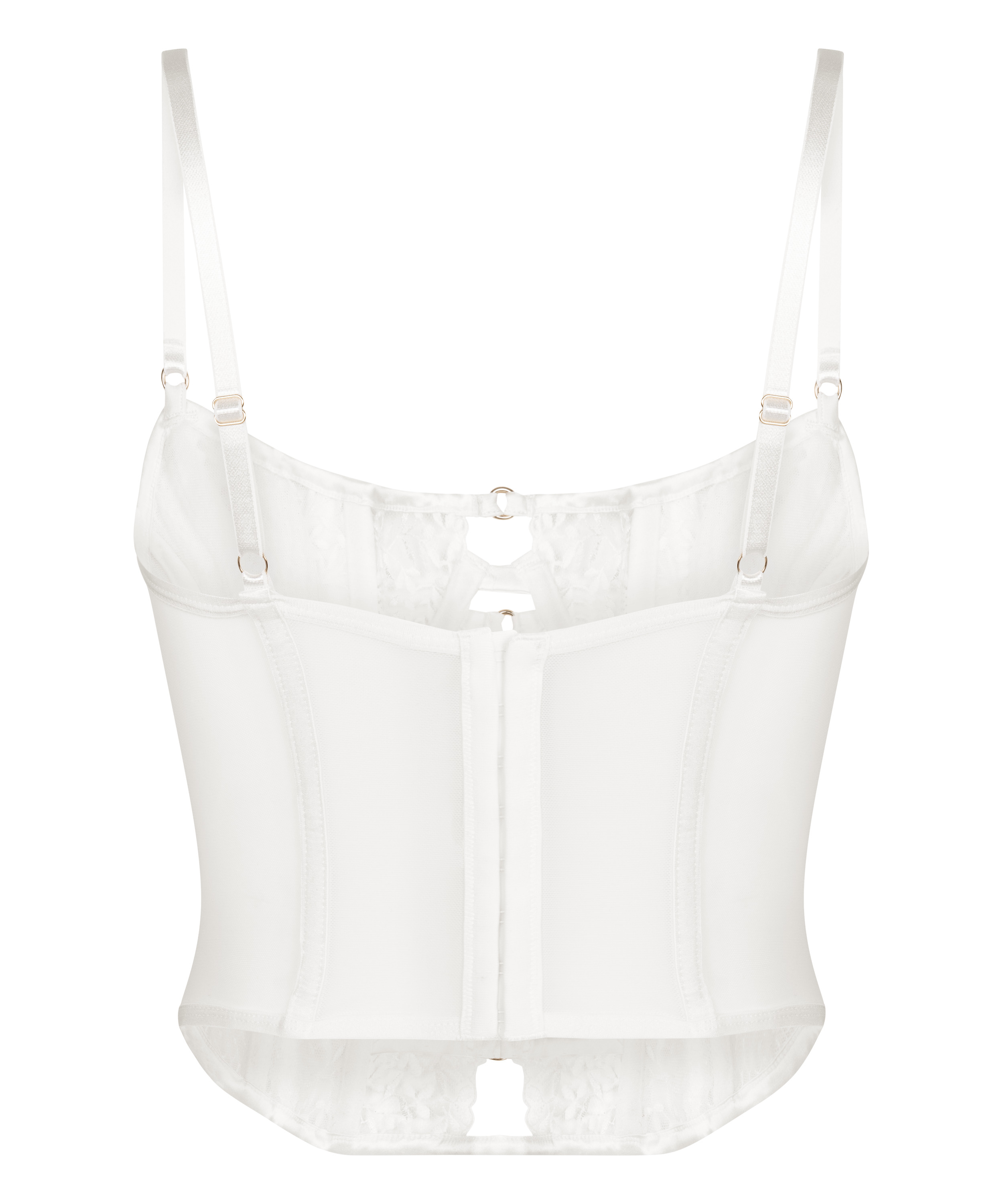 Bustier Kristina, Blanc, main