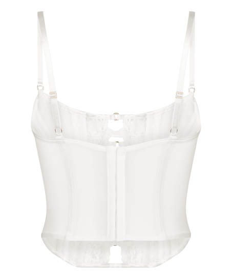 Bustier Kristina, Blanc