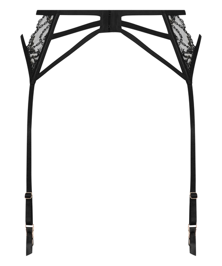 Jarretels Felicia, Zwart