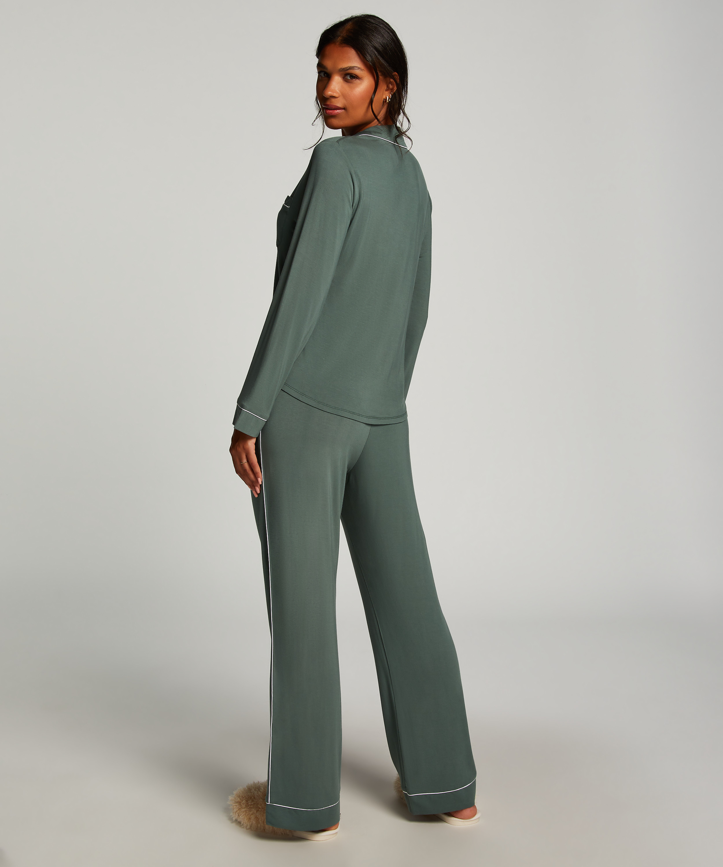 Pantalon en jersey Essential, Vert, main