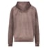 Hoodie en velours, Brun