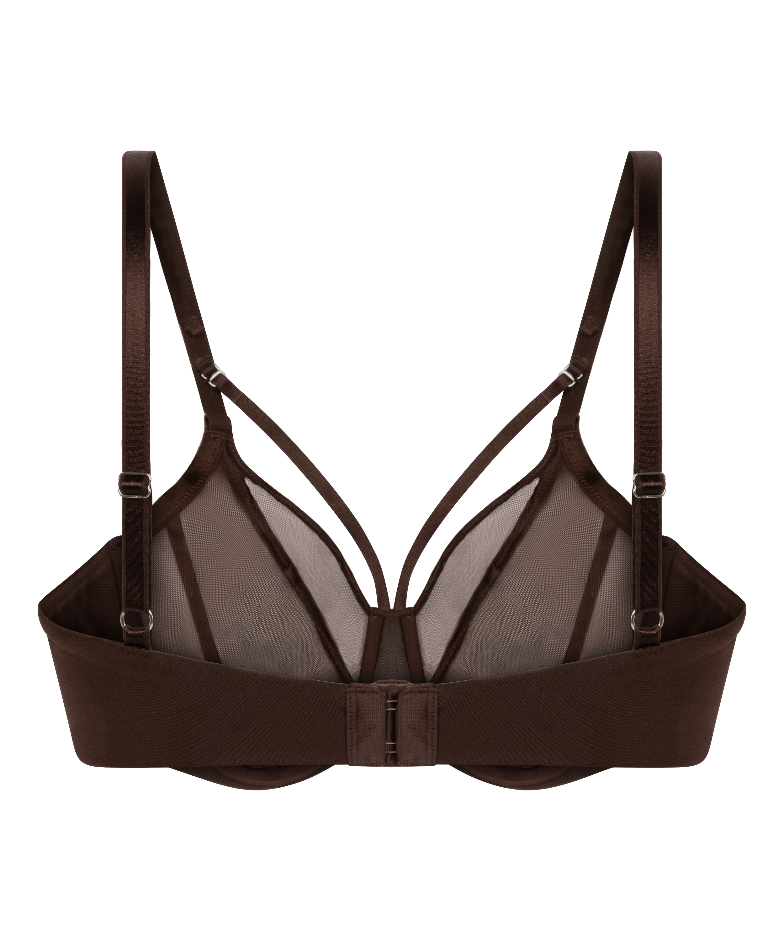 Soutien-gorge à armatures non-préformé Rianne, Brun, main