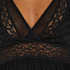 Nuisette  Jersey Grafic Lace, Noir