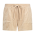 Shorts Velours Pocket, Beige