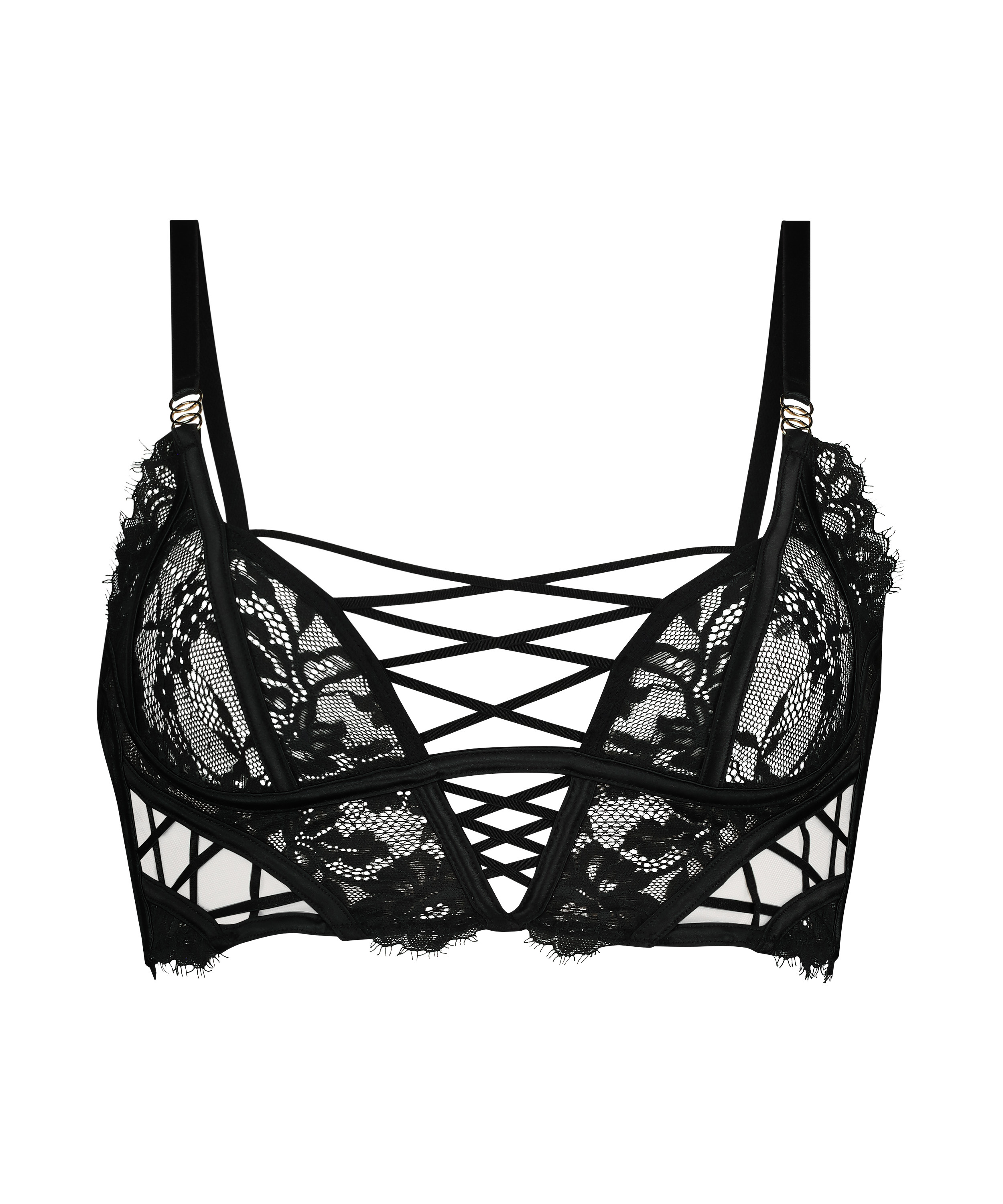 Bralette Loretta, Zwart, main