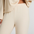 Pantalon Brushed Jersey, Blanc