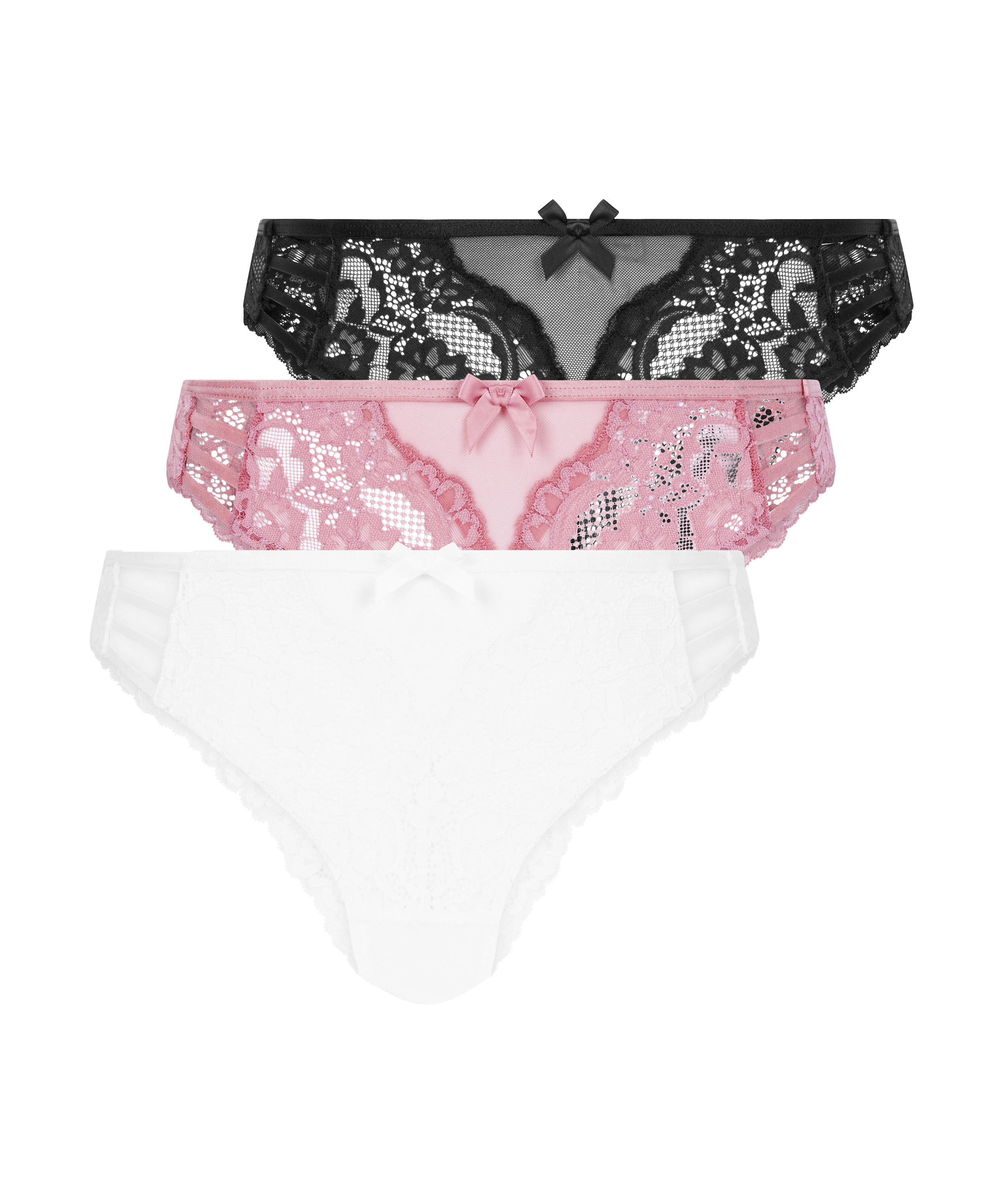3-pack Belle Brazilian, Roze, main