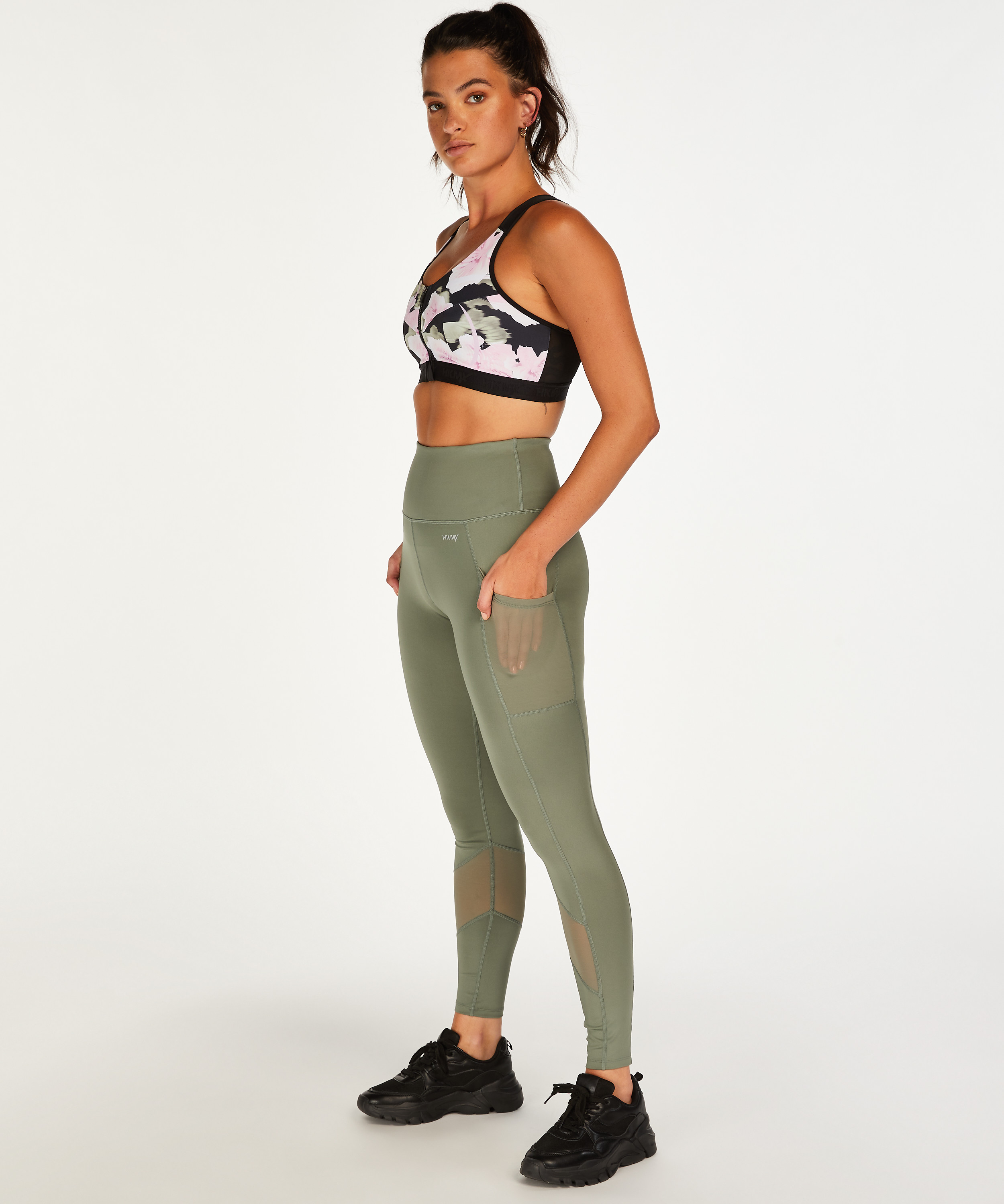 HKMX Oh My Squat High Waisted Legging, Groen, main