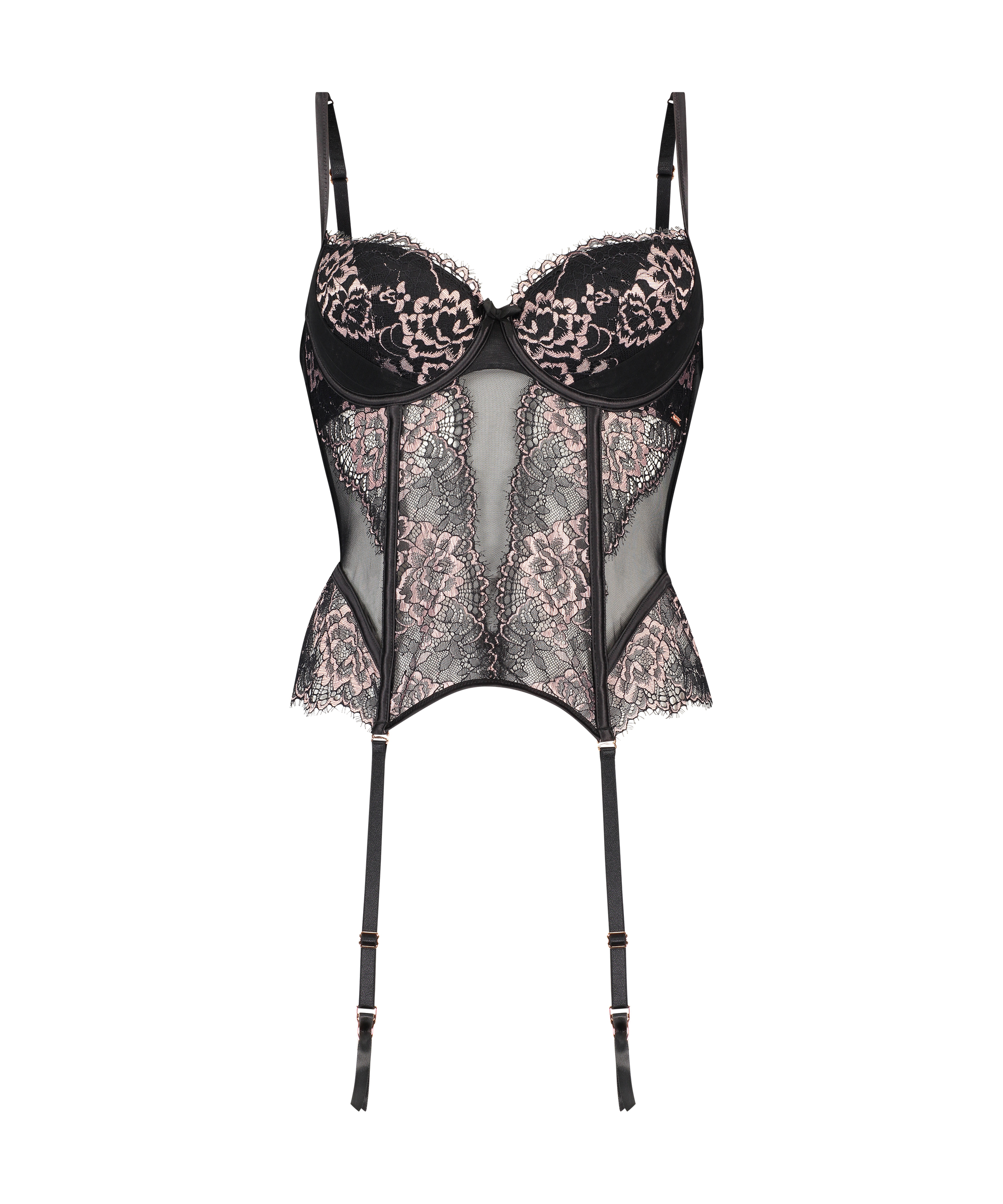 Bustier Maria, Zwart, main