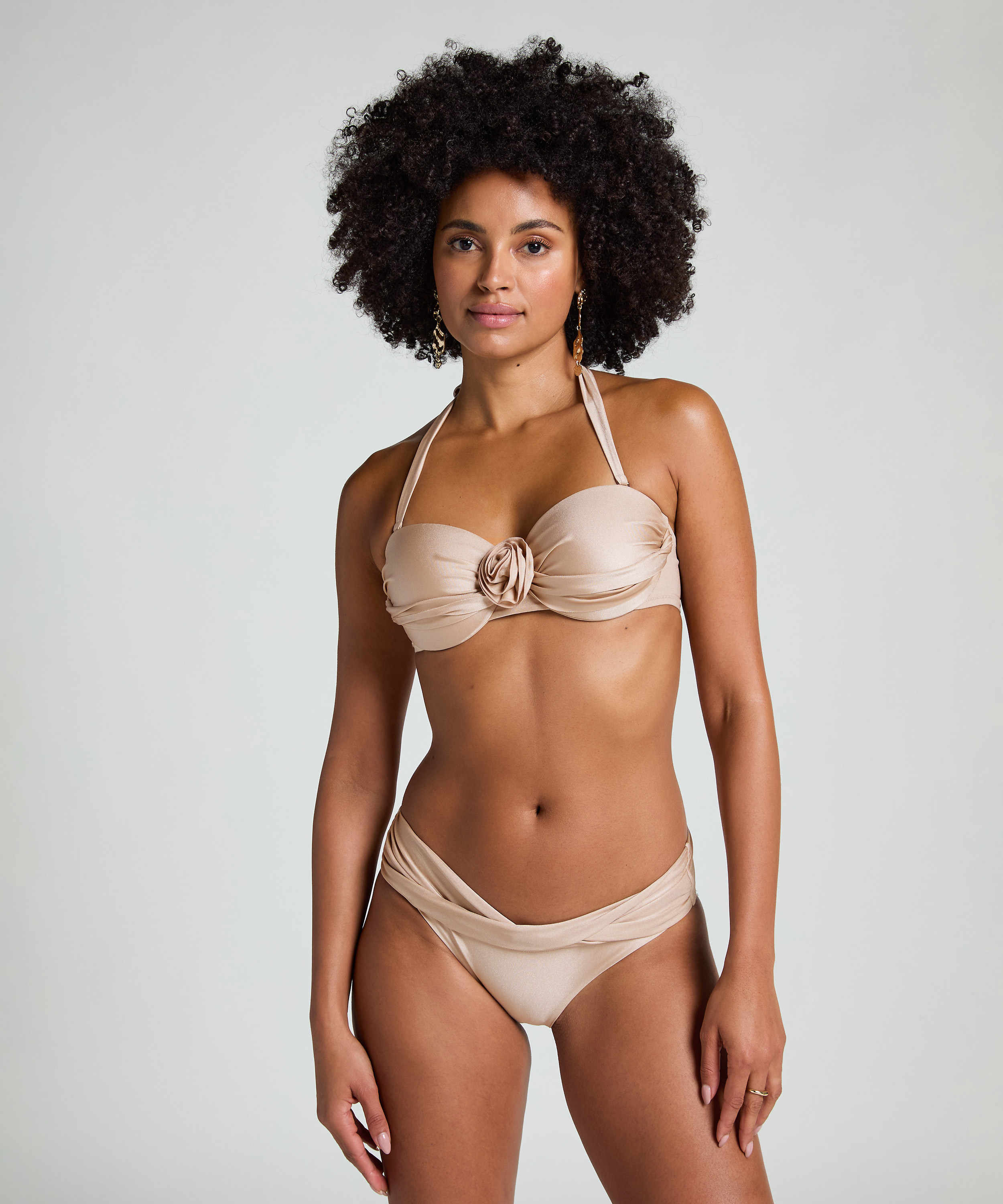 Lima Bandeau Bikinitop, Beige, main