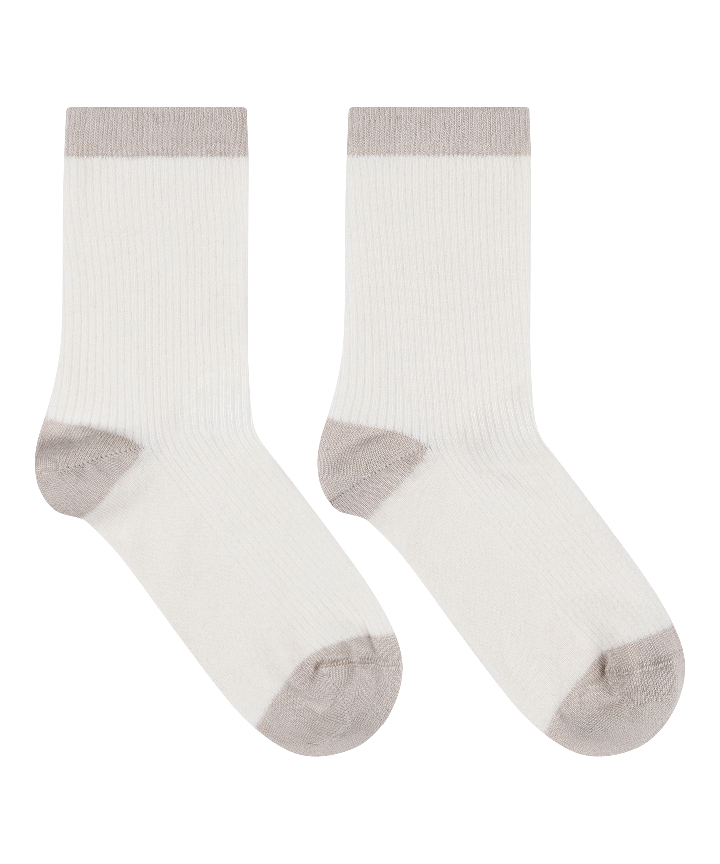 Chaussettes courtes en modal, Blanc, main