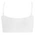 Seamless strappy top, Wit