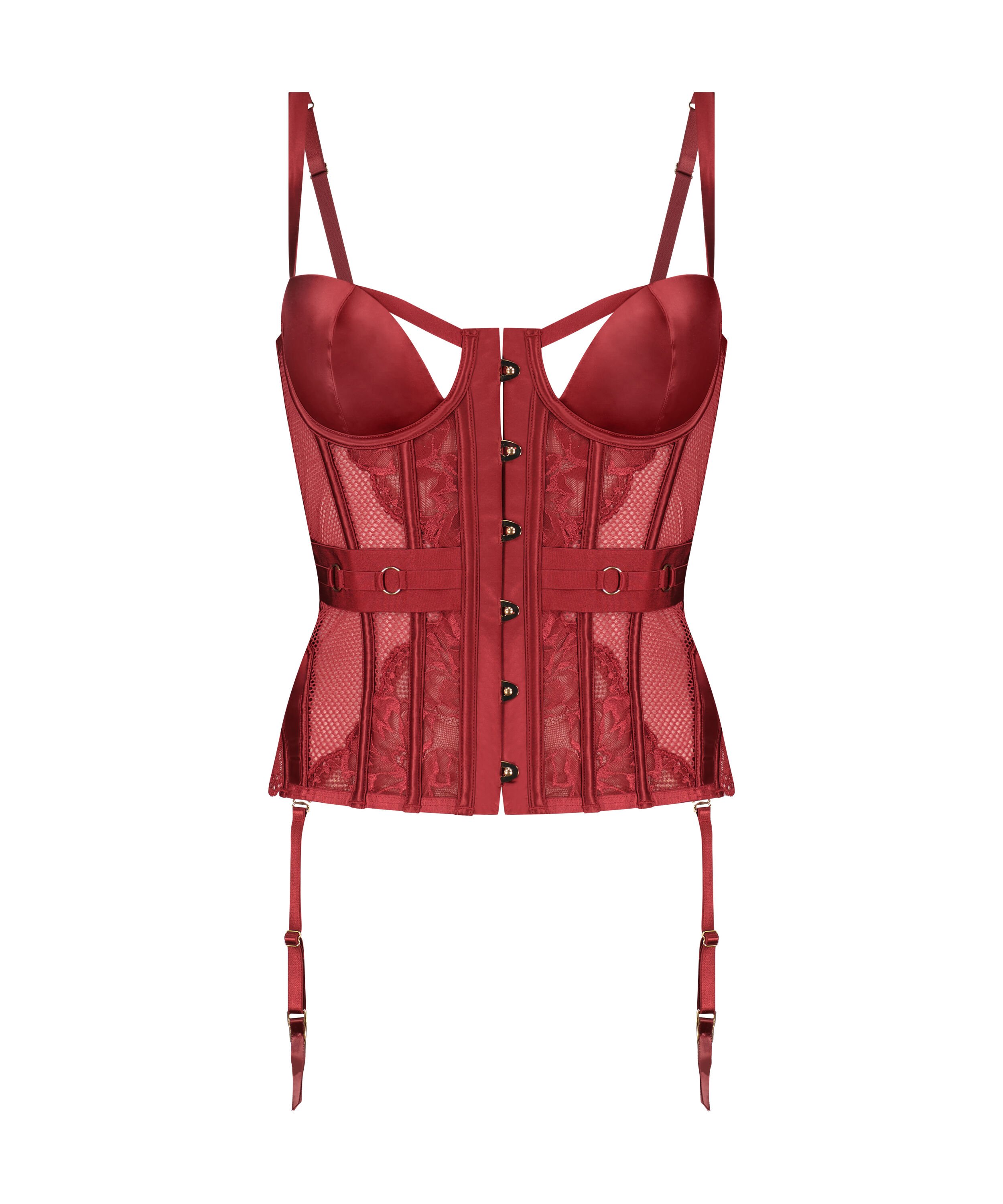Bustier Pleasure, Rouge