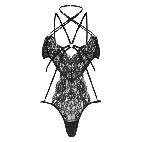 Body ouvert Stormy, Noir